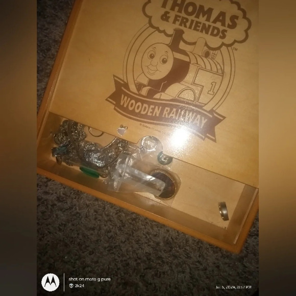 Thomas & Friends Wood Storage Case Gullane Limited Edition 2007 Collectable - Picture 7 of 8